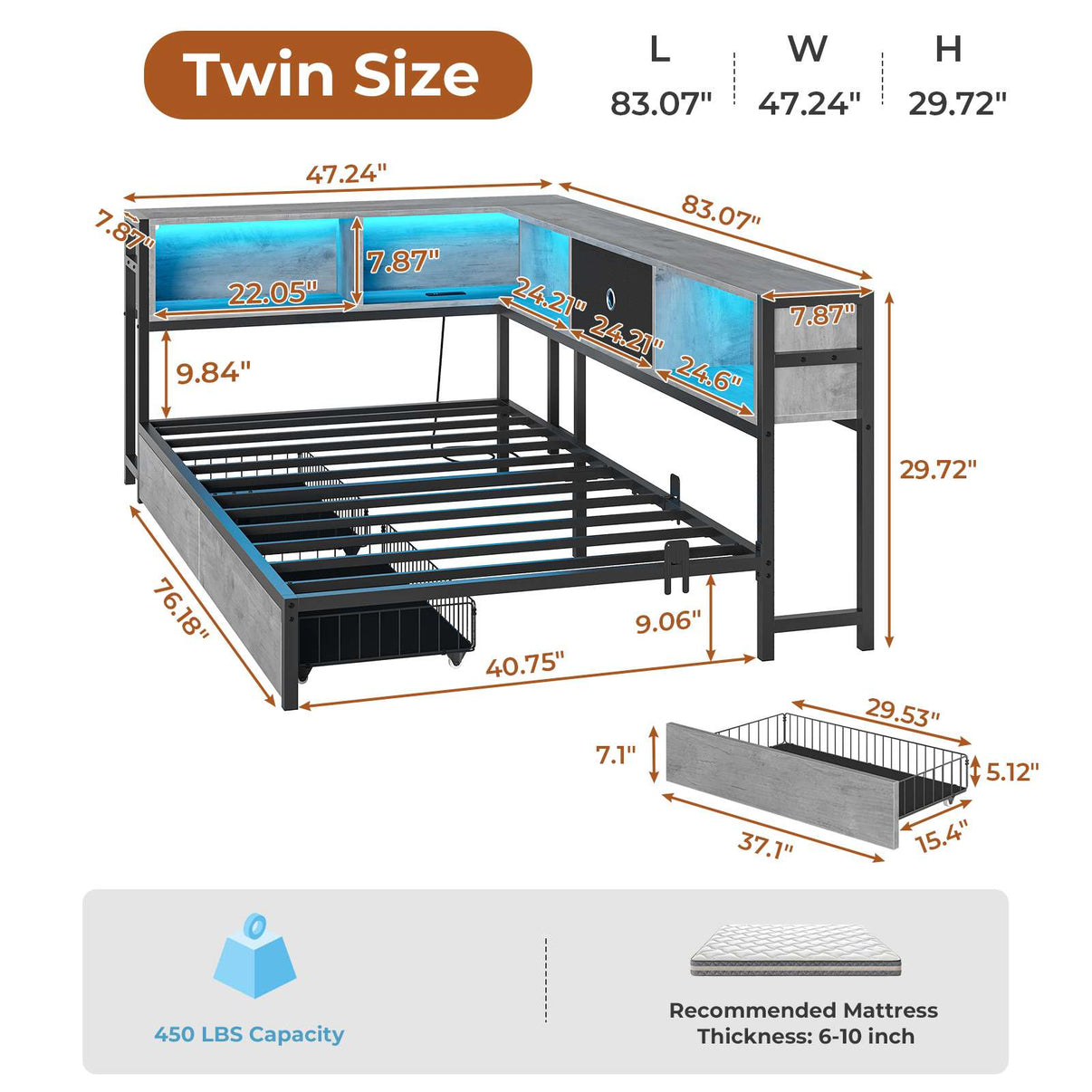 2 person desk