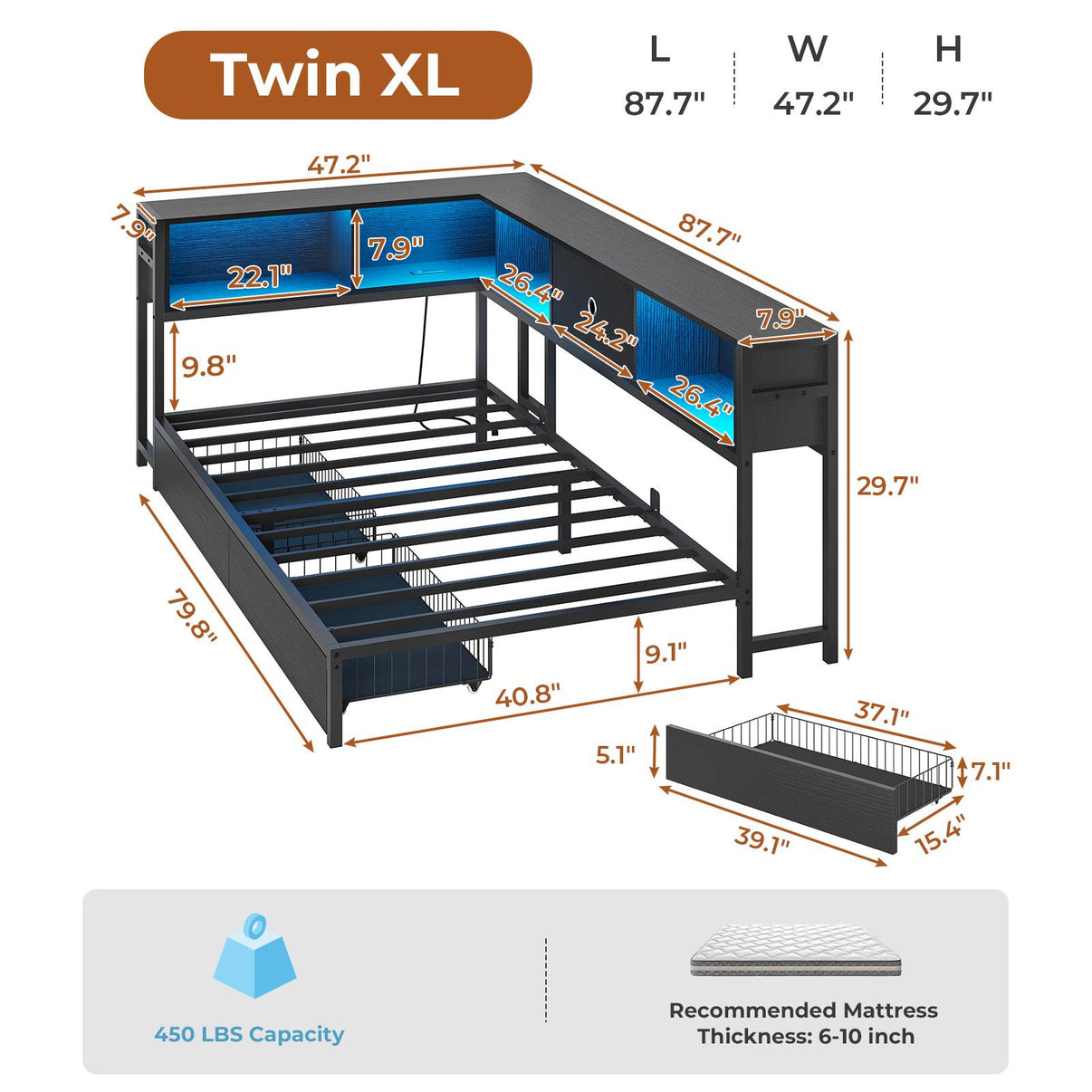 2 person desk